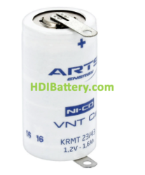 Batera recargable SC 1,2V 1600mAh ARTS-SAFT VTCS Ni-Cd