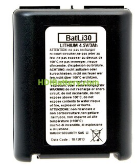 Batera sistema de alarma DAITEM BATLI30 4.5V 3Ah