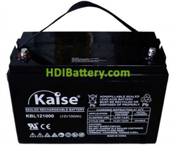 Batería solar Kaise KBL121000 12V 100Ah