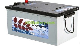 Batera solar AGM U-POWER Monoblock UP-SP250 12V 250Ah 