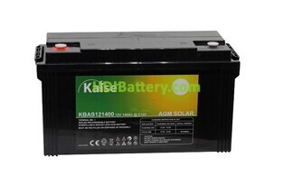 Batera Solar Kaise AGM KBAS121400 12V 140Ah 