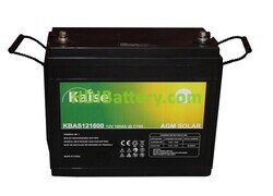 Batería Solar Kaise AGM KBAS121600 12V 160Ah 