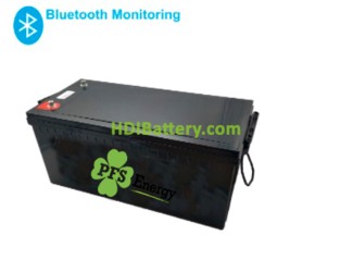 Batería de litio 12V 100Ah LiFePO4 serie LDP con tecnología Bluetooth