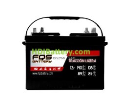 Batería Tracción Ligera FQS Battery 12-FS-27TMX 12V 140Ah