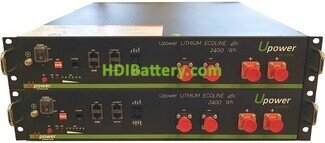 Batera UPower Lithium ecoline UE-48Li2400WH 48V 4800Wh
