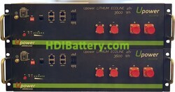 Batería UPower Lithium ecoline UE-48Li3600WH 48V 7200Wh