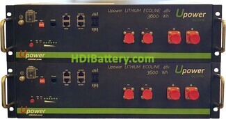 Batera UPower Lithium ecoline UE-48Li3600WH 48V 7200Wh