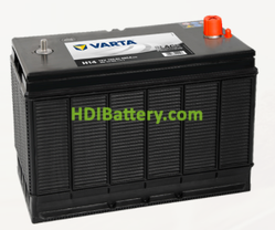 Batería Varta 12 voltios 102 ah 680A Promotive Black ref. H14 330 x 172 x 240 mm