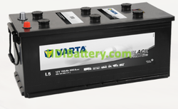 Batería Varta 12 voltios 155 ah 900A Promotive Black ref. L5 510 x 218 x 230 mm