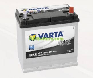 Batera Varta 12 voltios 45 ah 300A Black Dynamic ref. B23 219 x 135 x 225 mm