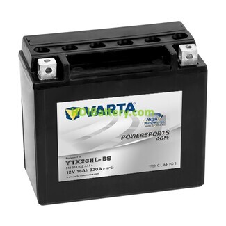 Batera Varta PowerSports AGM Alto Rendimiento YTX20HL-BS 12 V 18 A