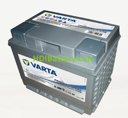 Batera para barco Varta Professional Deep Cycle AGM 12 voltios 50Ah 400A LAD50A 241 x 175 x 190 mm