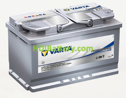 Batera Varta Professional Purpose AGM 12 voltios 80Ah 800A LA80 315 x 175 x 190 mm