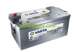 Batería Varta PROmotive A1 AGM 12V 210Ah 1200A