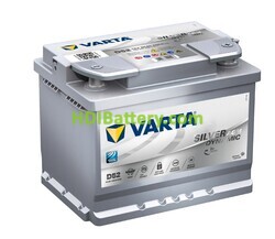 Batería Varta Silver Dynamic AGM D52 12V 60Ah 680A 