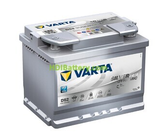 Batera Varta Silver Dynamic AGM D52 12V 60Ah 680A 