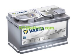 Batería Varta Silver Dynamic AGM F21 12V 80Ah 800A 