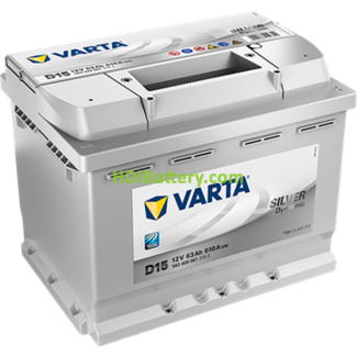 Batera Varta Silver Dynamic D15 12V 63Ah 610A 