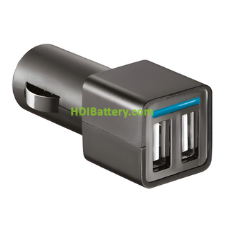 Cargador Mechero NIMO CAR227N 12V - 2USB x 2,4A