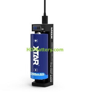 Cargador para bateras de litio XTAR ANT-MC1 Plus Cargador USB