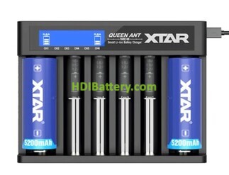 Cargador Universal XTAR Queen Ant MC6