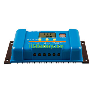 Controlador de carga BlueSolar PWM LCD & USB 12-24V-5A