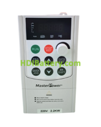 Inversor solar para bombeo 2.2kW 1-3 phases in/out 