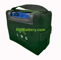 Pack batería portátil para carro de golf LBS-KIT-18 12V 18A