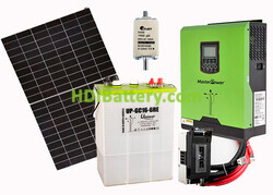 Kit Solar Aislado de plomo ácido U-Power 3kW 24V