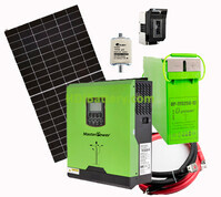 Kit Solar Aislado de plomo AGM U-Power 3kW 24V
