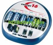 Cargador de bateras Ni-Cd/NI-MH 1-12 AAA, AA, 1-6 Baby C, Mono D y 1-4 Block 9V