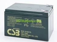 Bateria de Plomo EVX12120 CSB 12 Voltios 12 Amperios