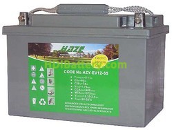 Batera para gra ortopedia 12V 65Ah HZY-EV12-65