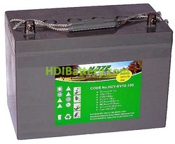 Batería de gel HAZE 12 voltios 100 amperios HZY-EV12-100