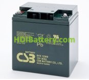 Bateria de Plomo EVX12300 CSB 12 Voltios 30 Amperios