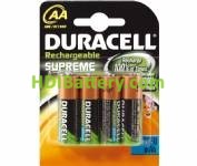 Batera recargable cilndrica NI-MH DURACELL AA/RC06
