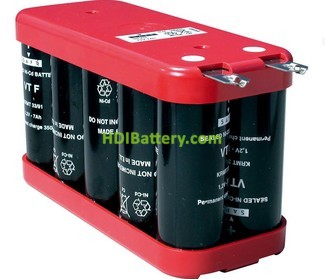Pack de bateras 12V 7000mAh Ni-Cd VTFCD X 10 SAFT