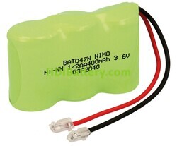 Pack de Bateras 3,6V/400mAh NI-MH
