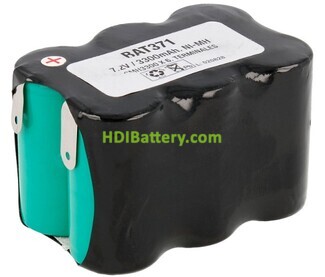 Pack de bateras NI-MH 7,2V 3000mAh 