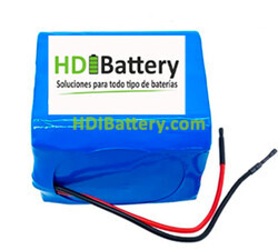 Pack Samsung 3S3P de baterías de litio 21700 10.8V 15Ah con PCB