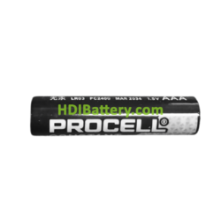 Pila alcalina AAA Duracell Procell Constant LR03 1,5V 