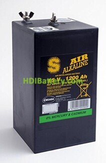 Pila alcalina gelificada CEGASA AS10-2 1.5V 1200Ah