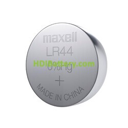 Pila de Bot�n Maxell 357 / V357 / SR44SW / AG13 1.55V 2Ah (10und)