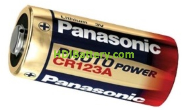 Panasonic CR 123 Batterie à usage unique Lithium CR-123AL/2BP pas cher