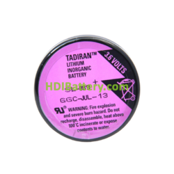 Pila litio de botn Tadiran SL-889/P 1/10D 3.6V 1Ah 3PFR