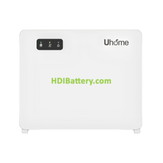 Sistema all in One con Inversor H�brido 2.4kW y Bater�a LiFePO4 2.5kWh Ampliable Uhome DINV024-B3